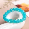 Auracharming Amazonite Bracelet on White Plate