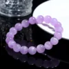 Auracharming Cat's Eye Kunzite Bracelet Left Side View