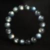 Auracharming Flash Labradorite Bracelet Flat Lay Showing Color Play