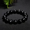 Auracharming Golden Lucky Stone Bracelet Flat Lay