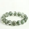 Auracharming Green Phantom Crystal Bracelet Flat Lay