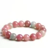 Auracharming Milkshake Tourmaline Jade Bracelet Flat Lay