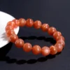 Auracharming Orange Moonstone Bracelet Multi-Angle View in Dish