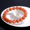 Auracharming Orange Moonstone Bracelet Multi-Angle View in Dish