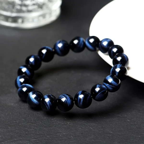 Auracharming Bracelet Left Side Navy Blue Focus