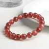 Auracharming Strawberry Quartz Bracelet in Natural Light