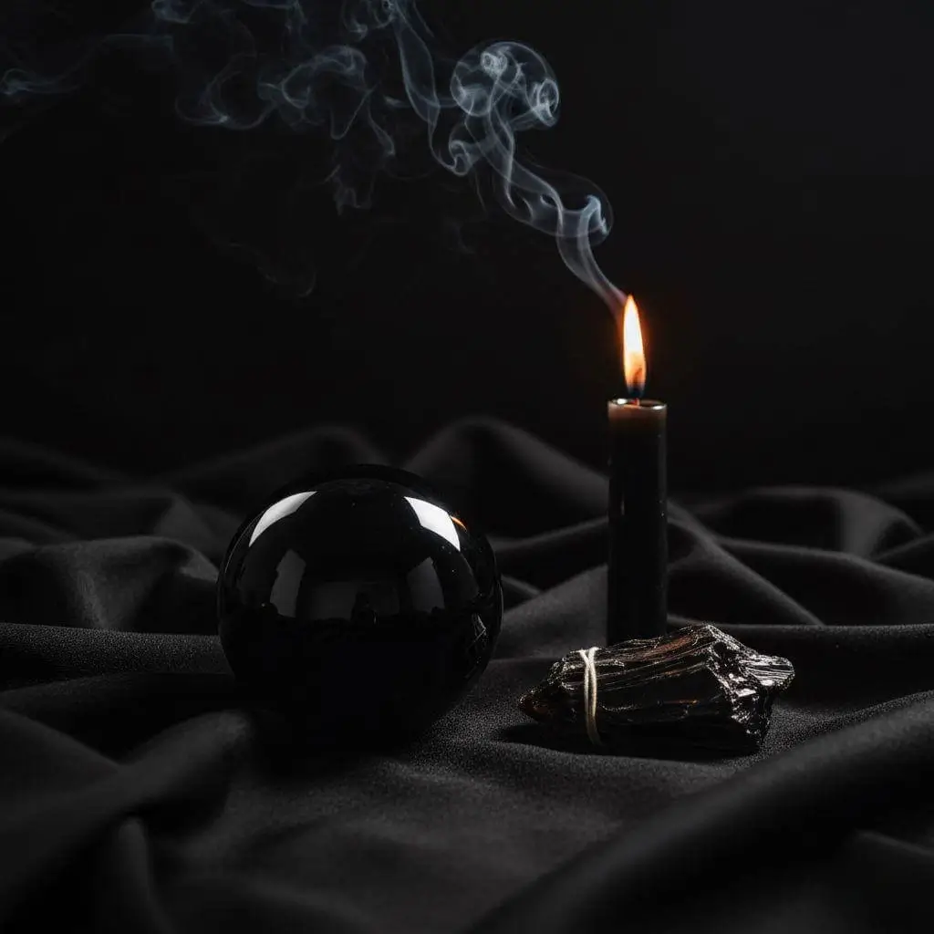 Black Obsidian for grounding and transformation