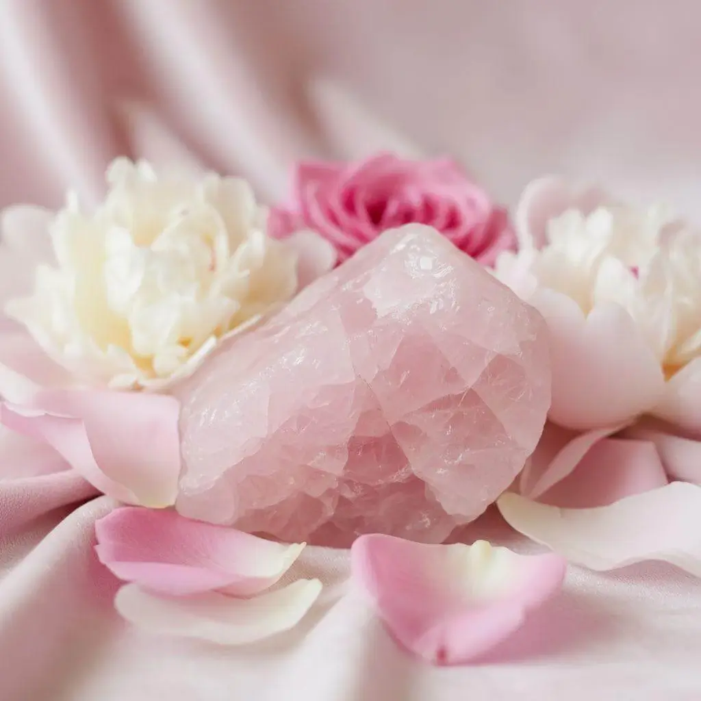 Rose Quartz for love and healing